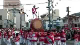 平成20年 堺市北区金岡神社(10/21)宮入 西之辻町