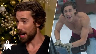 'Hot Frosty': Dustin Milligan On Going SHIRTLESS In The Cold As Spicy Snowman