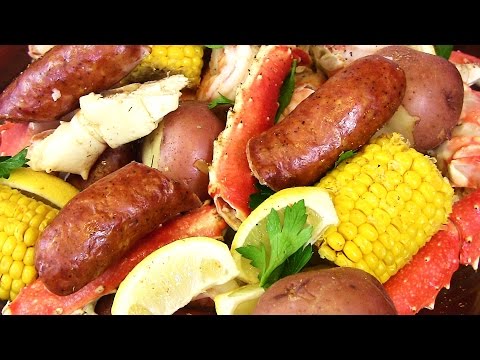 Seafood Boil! Crab, Sausage, Shrimp & Potatoes Oh My! |Cooking With Carolyn Seafood Boil! Crab, Sausage, Shrimp & Potatoes Oh My! |Cooking With Carolyn