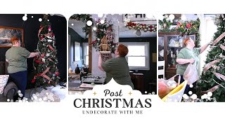 LETS PUT IT AWAY! Undecorate with me! Post Vlogmas day 1