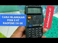 Cara hilangkan Frekuensi Poin lima  HT Baofeng UV-5R tutorial