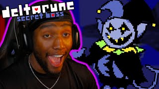 JEVIL MIGHT BE INSANE!!!! | DELTARUNE CHP 1 SCERET BOSS FIGHT!!