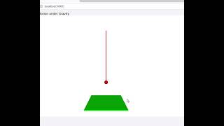 Python Tutorial - VPython - Free Fall
