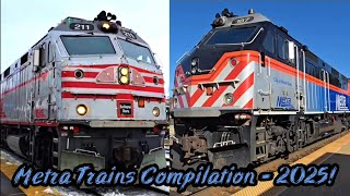Metra Trains: The Naperville Train Station 2025!!