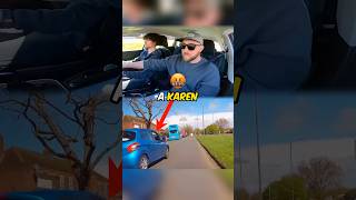 Driving Instructor Confronts Reckless Karen 🚗🚨