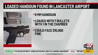 TSA intercepts loaded gun in carry-on at Lancaster Airport