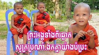 ព្រះអង្គទាំងពីរឆ្លាត សូត្រប្រណាំងតគ្នាយ៉ាងប៉ប្រះ