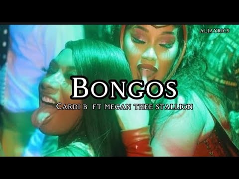 Cardi B Ft Megan Thee Stallion Bongos ||lyrics|| Aliayrics - YouTube