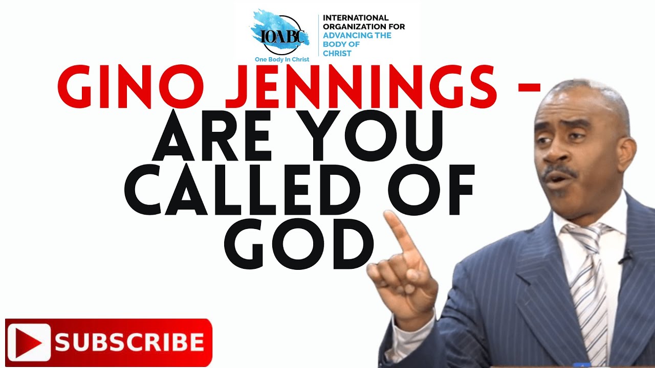 Apostle Gino Jennings - Are You Called Of God To Ministry(Teaching ...