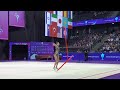 Atamanov Daria ISR  Seniors Ribbon Final FIG Rhythmic Gymnastics World Challenge Cup CLUJ NAPOCA