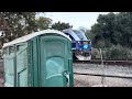 caught amtrak cc train 542 with 8310 and 2124 crockett ca fleet week