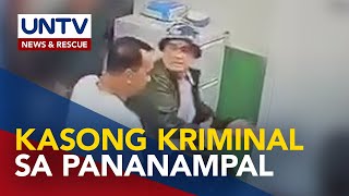 Ex-PAOCC Spox Winston Casio, posibleng maharap sa kasong kriminal dahil sa pananampal