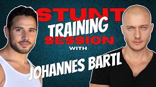 STUNT TRAINING SESSION WITH JOHANNES BARTL