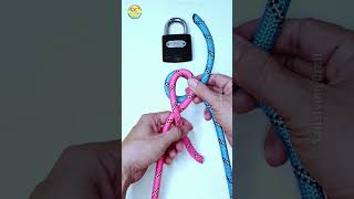 How to tie Knots rope diy idea for you #diy #viral #shorts ep1529