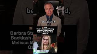 Barbra Streisand Asks if Melissa McCarthy Took Ozempic #shorts  #shortsfeed #barbrastreisand