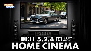 5.2.4 Dolby Atmos Home Cinema Setup with 4K Projection \u0026 KEF Audio | Digital Cinema