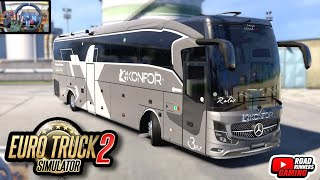 ETS2 Bus | Istanbul to Thessaloniki | Mercedes 16 SHD Bus | Ultra Realistic Passenger Transport