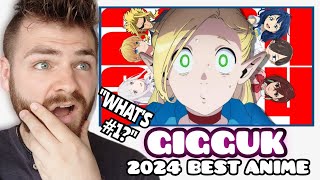 GIGGUK Best Anime of 2024 | REACTION