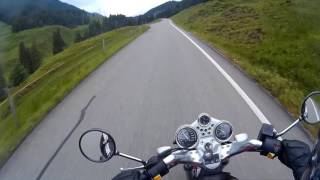 BMW R1100R Glaubenberg - Sound without wind noise