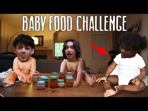 Baby Food Challenge Youtube