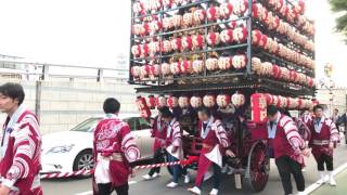 ［4K］福島山車祭り 2017.6.3 二本松郭内太鼓台⑥