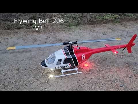 Flywing Bell-206 V3 - YouTube