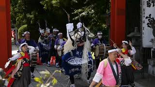 令和四年遠野郷八幡宮例祭 奉納 板澤しし踊り