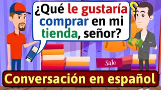 APRENDE ESPAÑOL: De compras en la calle | Conversaciones para aprender español - LEARN SPANISH