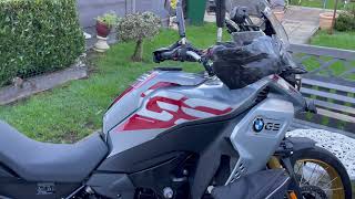 BMW F850 gear selector and power shifter all reset + Rukka Kingsley thoughts 4K