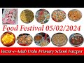 Food Festival Bazm-e-Adab Urdu School Faizpur