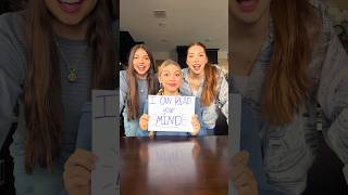 I READ THEIR MINDS! 🤯👀😱 | Triple Charm #Shorts