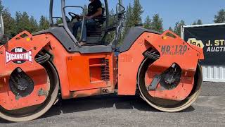 2010 Hamm HD120VO Tandem Vibratory Roller