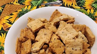 How to make Sourdough Crackers - Easy, Versatile, Delicious!