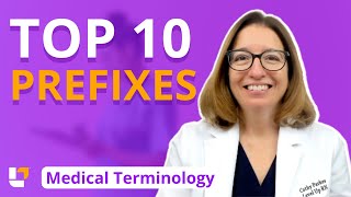 Top Ten Prefixes - Medical Terminology | @LevelUpRN