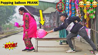 Popping Balloon PRANK in Seat 😂 | Best Prank video in 2025 | So Funny Prank Videos