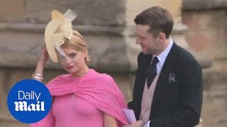 Model Pixie Geldoff among first to arrive at royal wedding