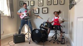 Seven Nation Army - White Stripes - Father, Daughter Rock Out!