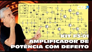 M3 Kit 1 defective power amplifier