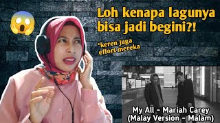 My All - Mariah Carey (Malay Version - Malam) | Naim Daniel & Firdaus Rahmat 🇮🇩 REACTION