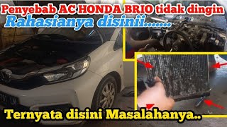 Penyebab ac honda brio kurang dingin, ac honda brio tidak dingin