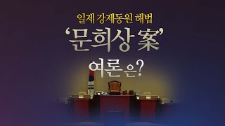 [더뉴스 더콕] 일제 강제동원 해법 '문희상 案'...반대 44%·찬성 33% / YTN