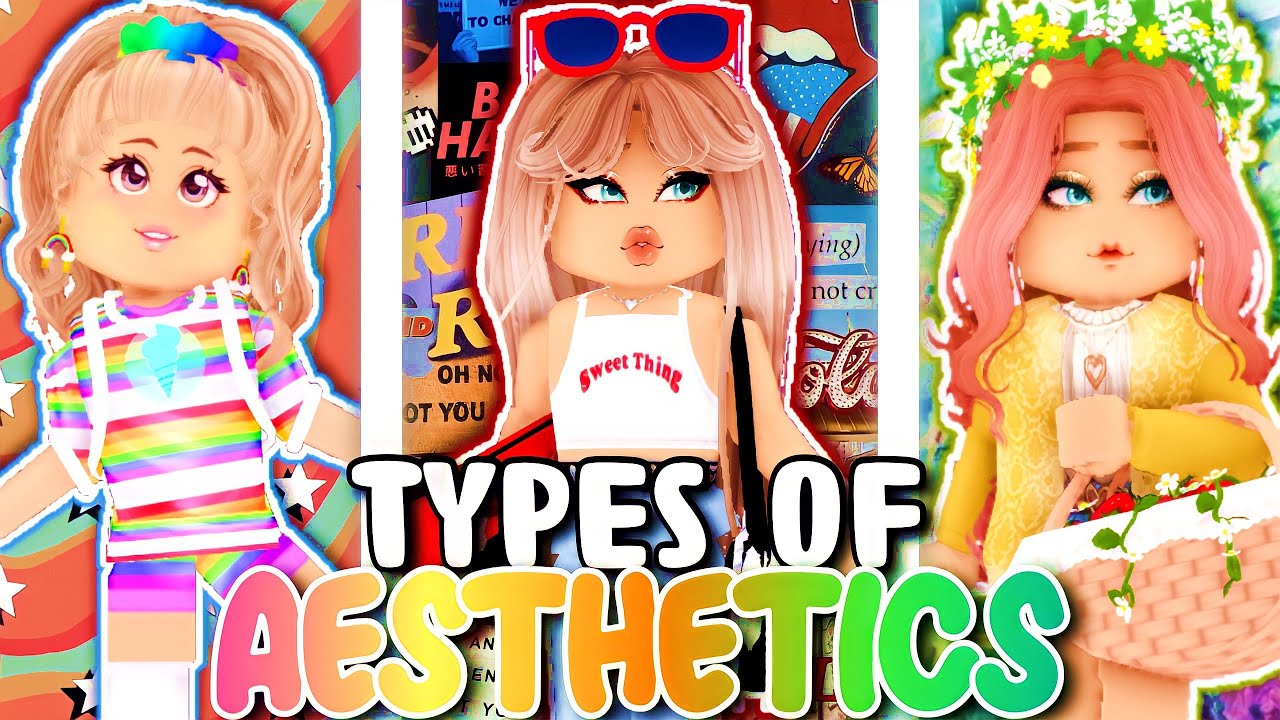 TYPES OF AESTHETICS IN ROBLOX ROYALE HIGH! FIND YOUR AESTHETIC! ROBLOX ...