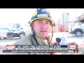 update kcfd still battling hay fire