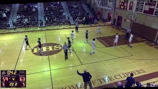 Portsmouth High School vs Exeter High School Mens Varsity Basketball