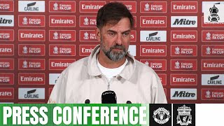 Jürgen Klopp's FA Cup press conference | Manchester United vs Liverpool