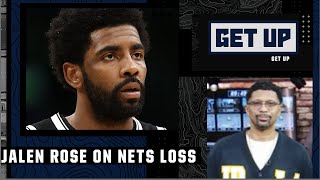 Jalen Rose on Kyrie: If you give big numbers in Game 1 you can't disappear in Game 2! | Get Up