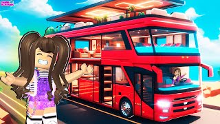 MINHA MANSÃO DENTRO DE UM ÔNIBUS DE LUXO🚍ROBLOX