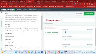 Day 10: Binary Numbers problems