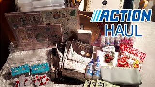 Action Haul/Neue Embossed Sticker/Tolle Aufbewahrung