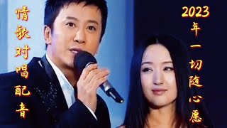 情歌对唱配音《2023一切随心愿》歌曲旋律优美，歌声甜蜜让人陶醉【俩宝宝大王小丁】